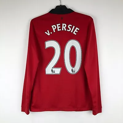 Manchester United V. Persie Jersey 2013-2014 Home Shirt Youth XL Boys 13-15 Yrs • $23