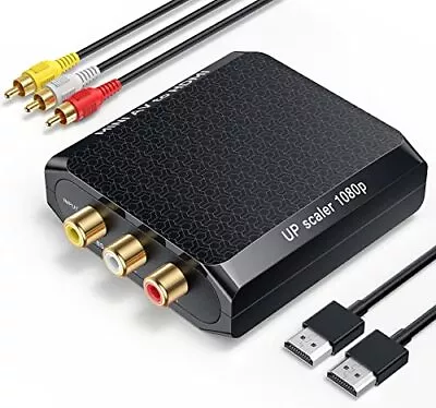 $23.07 • Buy RCA To HDMI Converter, Wenter 1080P AV To HDMI Converter, Mini Composite CVBS Au