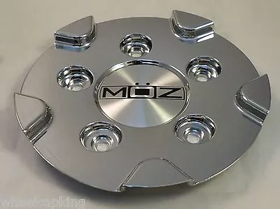 Moz Wheels Chrome Custom Wheel Center Cap # 2001-25 NEW! • $50