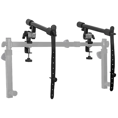 Liquid Stands Adjustable 2 Tier Keyboard Stand Attachment With Straps- Arms Only • $34.99