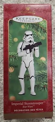 Hallmark Keepsake Ornament Star Wars Imperial Stormtrooper 2000 - New In Box • £15.42