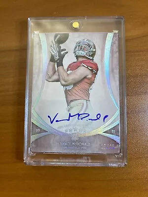 2013 Topps Five Star Football Silver Auto Rookie #FSFA-VM Vance McDONALD #/25 • $14.99