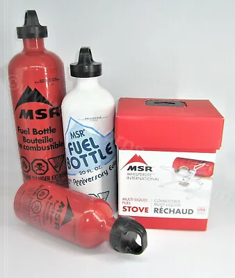 Msr Whisperlite International Multi-fuel Stove + Fuel Bottle Kit Made In Usa • $221.16