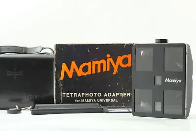[MINT In Case] MAMIYA Universal Press 4 Way Lens Adapter 127mm F/4.7 From JAPAN • $79.99