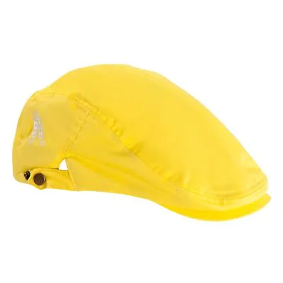 Royal And Awesome Golf Hat Men`s YOLO Yellow Golf Flat Cap Adjustable • £19.99