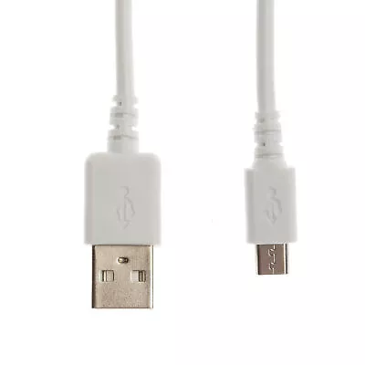 90cm USB White Charger Power Cable Adaptor For Iluv  ICK838 Bluetooth Keyboard • £3.99