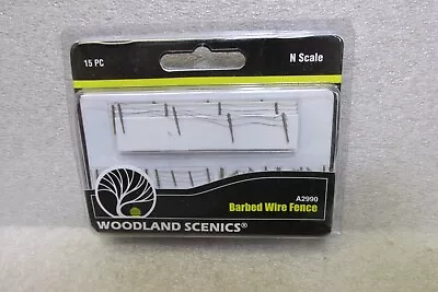 New N Scale Woodland Scenics #a2990 15 Piece Barbed Wire Fence • $6.50