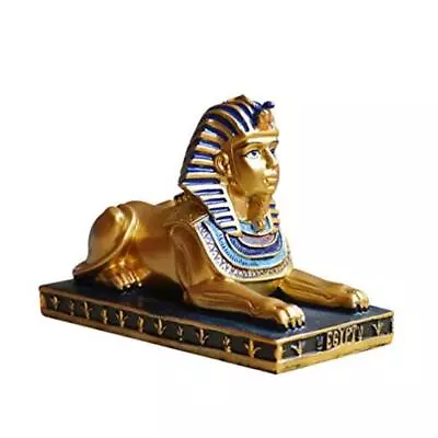  Egyptian Sphinx Figurine Statue Sphinx Of Giza Decoration Vintage Antique  • $25.25