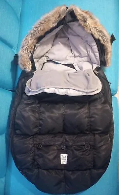 7AM Enfant Stroller Le Sac Igloo LS500 Size Med 6-18 Black Winter Comfort • $30.80