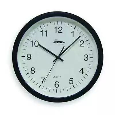 Zoro Select 2Chz4 13-3/4  Analog Quartz Wall Clock Black • $18.55