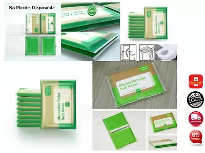 £2.49 • Buy Disposable Hygienic Flushable Paper Toilet Seat Cover Health Covers 10,20,30 Pcs