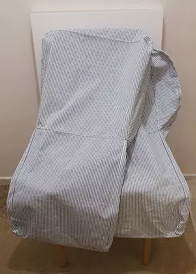 Ikea Henriksdal Chair Covers 2 Short Ones (not To The Floor) Discontinued Good C • $18