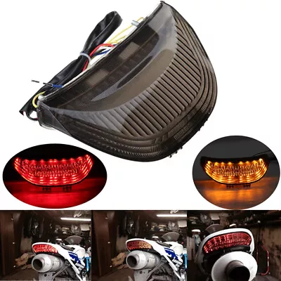 LED Tail Light Integrated Turn Signals For Honda CBR 600RR 1000RR 2003-2007 US • $25.15