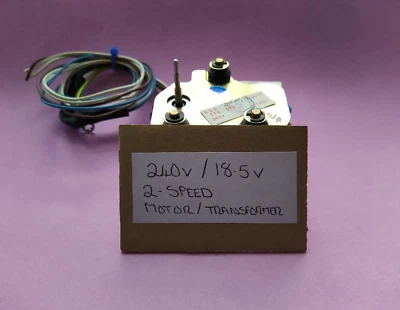 £8.75 • Buy Fidelity HF45 & HF43 Record Player Motor + Mounting Kit (2-Speed) 1970's