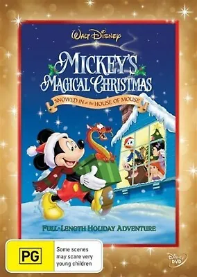 Mickey's Magical Christmas: Snowed In At The House Of Mouse DVD XMAS MOVIES R4 • $4.48