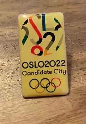 Oslo 2022 Candidate City Olympic Bid Pin • $5