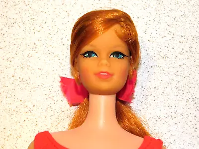 Barbie:  VINTAGE Redhead TWIST & TURN STACEY Doll W/Factory Hair Set! • $145