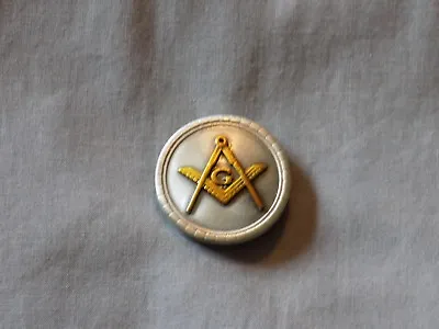 Masonic Concho Leather Items Master Mason Square Compass Freemason NEW! • $9.95