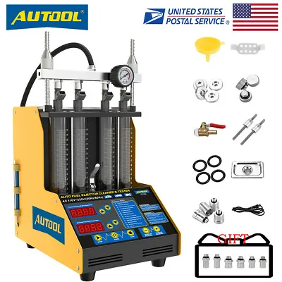 AUTOOL CT150 Fuel Injector Cleaner Tester Nozzles Ultrasonic Cleaning Machine US • $223.99