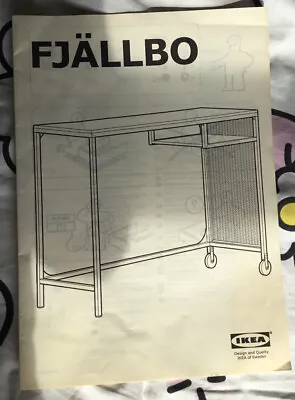 Ikea Fjallbo Desk Instructions • £1.50
