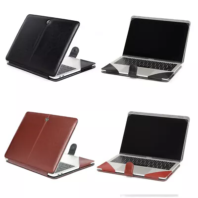 Leather Book Back Cover Sleeve Case Skin For Macbook Pro 13 A2338 M A2251 A2289 • $18.99