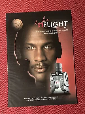 Michael Jordan Flight Men’s Cologne 2011 Print Ad - Great To Frame! • $6.95