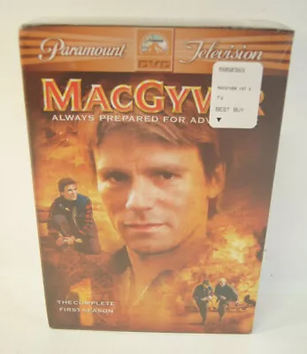 Macgyver Always Prepared For Adventure Complete First Season DVD New Movie Set • $8.54