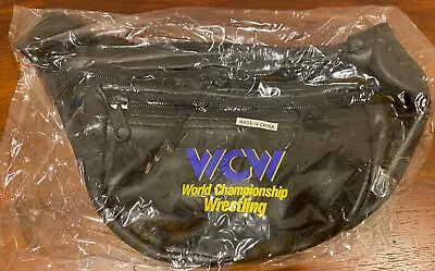 1991 WCW Fanny Pack World Championship Wrestling Belt Bag Waist Bag Rare Vintage • $49.99