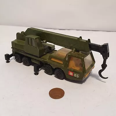 Matchbox Superkings 1974 Hercules Mobile Crane. K-12 /  K-113 • £2