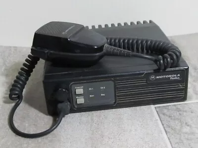 Motorola Radius Model D34LRA73A5AK Radio W/ Microphone No Power Cord Untested • $18.95