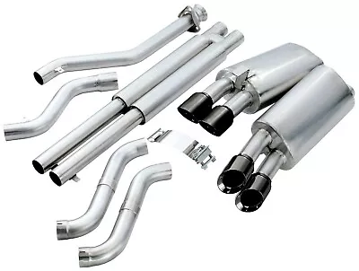 Corsa Sport 2.5  Cat-Back Exhaust System 3.5  Tips 1990-1995 Corvette C4 ZR1 LT5 • $2386.99