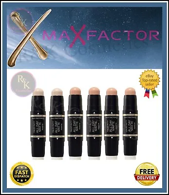 Max Factor Facefinity All Day Matte Pan Stick - All Shades  Foundation NEW • £6.24