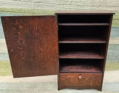 Vintage Freestanding Handmade Spice/Medicine Bathroom Organizer Cabinet Drawer • $99.98