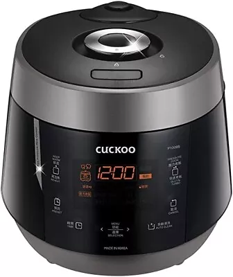 CUCKOO 10-Cup HP Pressure Rice Cooker (CRP-P1009S) Silver- [Official Store] • $499.99