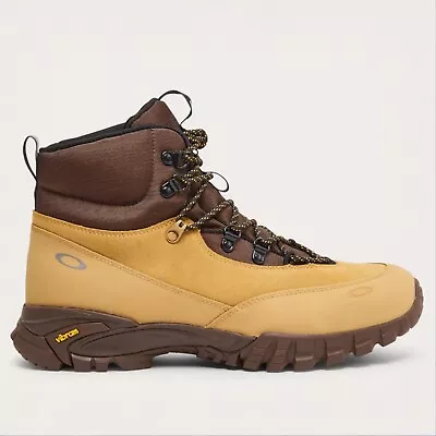 Oakley Vertex Waterproof Boots Trail Hiking Shoe Light Curry Vibram Retail $175 • $74.95