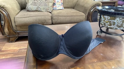 $20 • Buy Va Bien Ultra Lift Full Cup Strapless Beige Underwire Size 36G Bra 1506