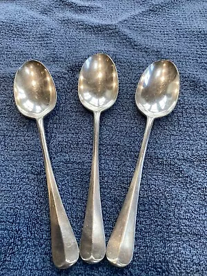 3x MAPPIN & WEBB PRINCES PLATE Desert Spoons. • £12