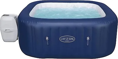 Lay-Z-Spa Hawaii Hot Tub 140 Airjet Square Inflatable Spa 4-6 Person. • £309.99