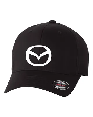 MAZDA Motor Flex Fit HAT FREE SHIPPING Choose Your Size And Color • $19.99