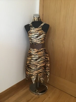 £16.99 • Buy Brand New Ladies Cave Girl Cave Woman Fancy Dress Dressing Up Flintstones Stone