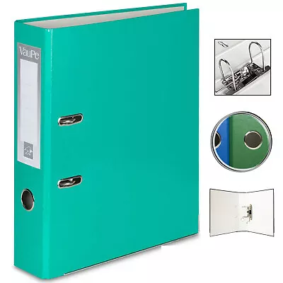 A4 Large Metal Lever Arch Files Folders 75mm Ring Binder Document Paper Storage • £52.61