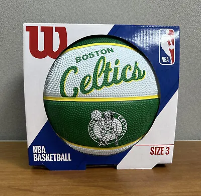 Wilson Nba Boston Celtics Team Hardwood Classic Mini Basketball Wtb3200bos -nib • $35.99