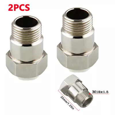 2X Oxygen O2 Sensor Spacer Adapter Catalytic Converter Fix Check Engine Light • $12.99