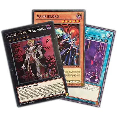 Yugioh!  Vampire/Zombie  Cards To Choose - German • $1.40