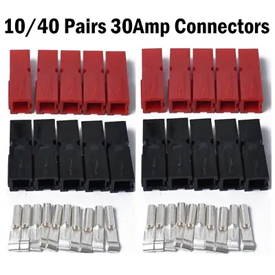 10/20/40 Pairs 30Amp Adapters Connectors Compatible For Anderson Powerpole NEW • $8.39