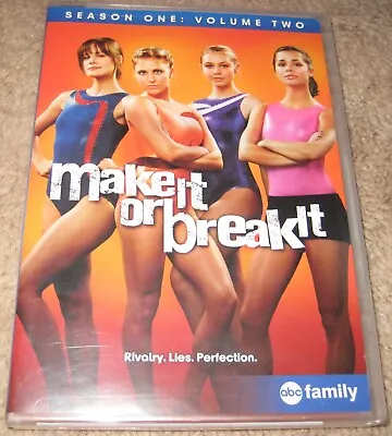 Make It Or Break It Season 1 Volume Two 2 DVD NEW OOP USA ABC Family SEALED R1 • $15.25