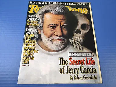 Vintage Rolling Stone Magazine The Secret Life Of Jerry Garcia Aug 1996 #740 • $9.07
