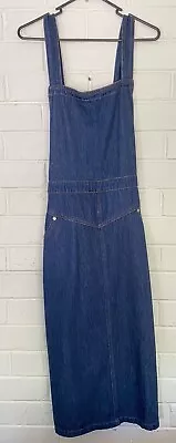 Gorman Denim Pinafore Dress Size 14 BNWOT • $89