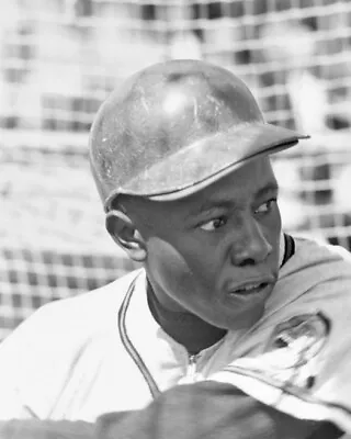 Milwaukee Braves HANK AARON 8x10 Photo Baseball Print Glossy Poster HOF 82 • $4.99