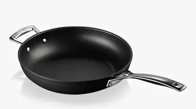 Le Creuset Toughened Non Stick Deep Frying Pan Black 30cm (RRP £175) • £155